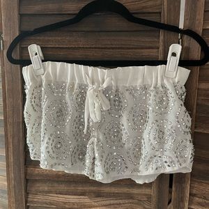 Guess embellished shorts